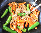 干しエリンギのオイスターソース炒め作り方7写真