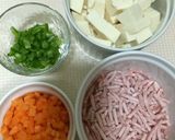 簡単☆トマトソースで洋風豆腐丼作り方1写真