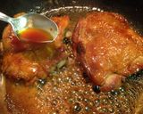 ✿満腹♡ 鶏もも肉の照り焼きチキン✿作り方5写真