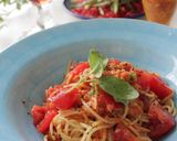 野菜の旨味凝縮♡トマトとツナの冷製パスタ作り方7写真
