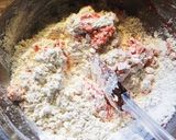 卵不要！ふんわり苺のチョコチップクッキー作り方5写真