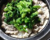 豚肉と菜花のたきこみごはん作り方3写真