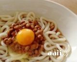 【簡単ランチ】とろ〜り☆チーズ釜玉うどん作り方6写真