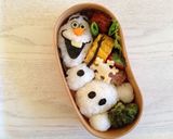 おら、オラフ弁当☃アナと雪の女王❄︎キャラ弁作り方5写真