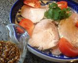 簡単おもてなし！ゆで豚・香味ソース作り方5写真