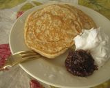 ヘルシー★プルーンピューレのパンケーキ作り方5写真