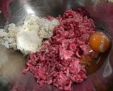 人参たっぷりハンバーグ♪作り方2写真