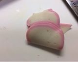 お誕生日ピンク！薔薇な花！すし飯ケーキ作り方2写真
