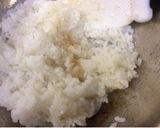 お誕生日ピンク！薔薇な花！すし飯ケーキ作り方3写真