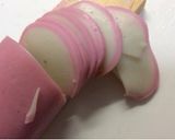 お誕生日ピンク！薔薇な花！すし飯ケーキ作り方12写真
