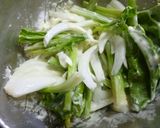 ほうれんそうと新玉ねぎのかき揚げ作り方2写真