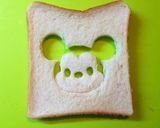 牛乳パックで簡単!キャラサンド☆ミッキー作り方12写真