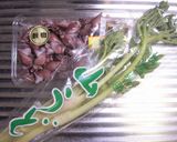 ホタルイカと山うどのオイルパスタ作り方1写真