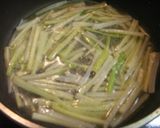 ホタルイカと山うどのオイルパスタ作り方6写真