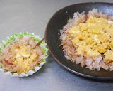 鰹節と食べる✿和風✿スクランブルエッグ作り方4写真
