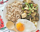 たっぷり野菜と豆腐の焼肉だれそぼろご飯作り方9写真