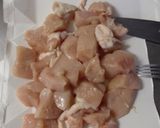 鶏の唐揚げマスタードソースで・・作り方1写真