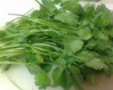 香菜好きのパクチーふりかけ♪作り方1写真