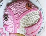 おめでたい日の鯛♪立体ケーキ♪作り方22写真