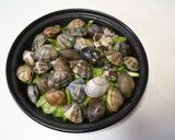 アサリと春野菜をタンジ鍋で酒蒸し作り方4写真