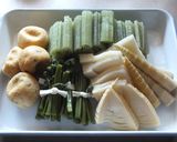 筍と山菜の煮物作り方1写真