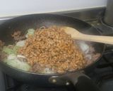 うますぎ！簡単！ ひき肉納豆ねぎ！！！作り方3写真