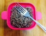 お弁当に♡レンジde豚そぼろ作り方3写真