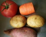 4種の野菜でモチモチ~ソフトクッキー作り方2写真