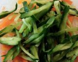 ウエイパーで。ラーメン風春雨サラダ作り方4写真