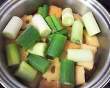絹あげ(厚あげ)とちくわぶの甘辛煮作り方6写真