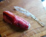 いかとオリーブのトマト煮。作り方2写真