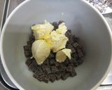 チョコ好き♥ムース＆ブラウニー合体作り方2写真