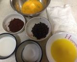 HMで簡単チョコカップケーキ☆作り方1写真