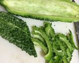 超簡単...ゴーヤチャンプルで 健康増進作り方3写真