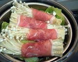 きのこの豚肉巻き、さっぱりと蒸し焼きに作り方8写真