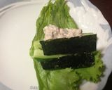 簡単おつまみ☆ツナと海苔のサンチェ風作り方4写真