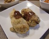 オーブンで焼く「豚肉巻き椎茸フライ」作り方5写真