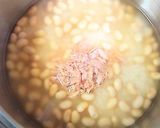 ツナと水煮大豆の炊き込みご飯作り方1写真