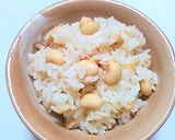 ツナと水煮大豆の炊き込みご飯作り方2写真