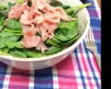 カルディ!ベビーリーフと生ハムのパスタ作り方3写真