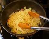 余ったカレーとチーズでパスタ作り方8写真