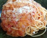 我が家のトマトクリームパスタ♪作り方4写真