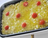 ソーセージと海老カラフル野菜のパエリア作り方7写真