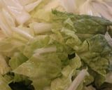 白菜たっぷり材料シンプル☆ぶ～白菜鍋作り方1写真