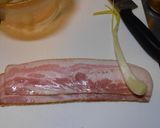 らっきょうのベーコン巻き作り方3写真