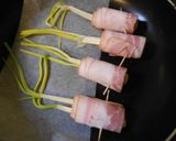 らっきょうのベーコン巻き作り方5写真