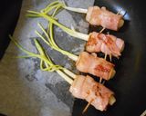 らっきょうのベーコン巻き作り方6写真