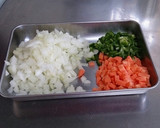 休日のお昼に♪鶏と豆腐の和風丼作り方2写真