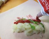 ピザ風ポテト春巻き作り方5写真