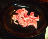 包丁いらず！レタスと豚肉のすき焼き風作り方2写真